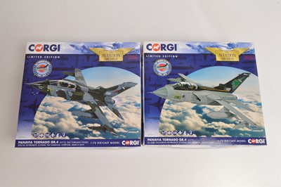 Lot 289 - Corgi Aviation Archive 1:72 Scale Panavia Tornadoes (2)