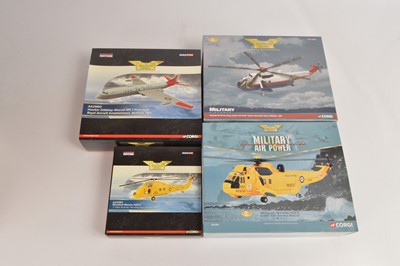 Lot 290 - Corgi Aviation Archive Helicopters and RAF Nimrod (4