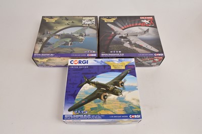 Lot 291 - Corgi Aviation Archive 1:72 Scale British Military Aircraft (3)