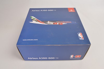 Lot 296 - Gemini Jets 1:200 Scale Emirates NBA Airbus A380