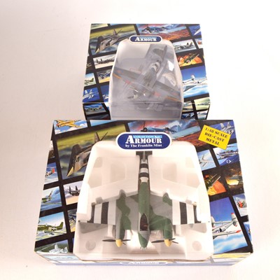 Lot 305 - Franklin Mint Armour Collection 1:48 Scale WWII Aircraft (2)