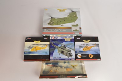 Lot 320 - Corgi Aviation Archive Helicopters (5)