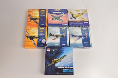Lot 330 - WWII Era Military Diecast Aircraft by Corgi and Hobby Master (7)