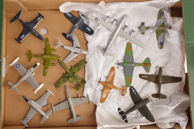 Lot 346 - Modern Diecast Small Scale WWII and Later Military Aircraft (14)