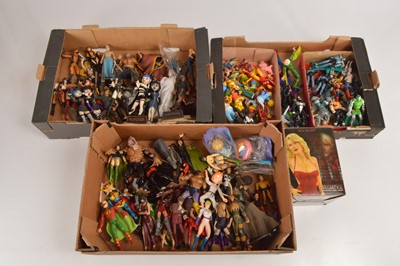 Lot 383 - Modern Plastic and Resin Action and Other Figures and Models (80+)