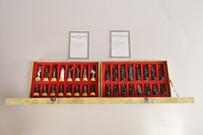 Lot 385 - Lord of the Rings Chess Men by Eaglemoss