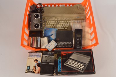 Lot 394 - Atari 520ST and Spectrum ZX81 With Accessories (Qty)