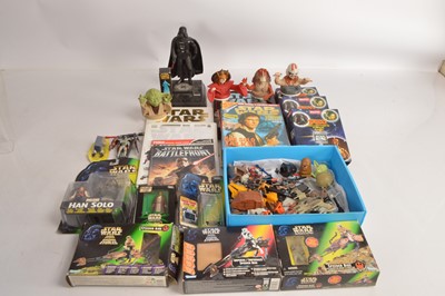 Lot 396 - 1990s and Later Star Wars Action Toys and Publications (Qty)