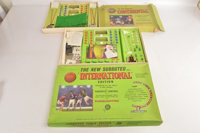 Lot 445 - Subbuteo Table Soccer International and Continental Sets (2)
