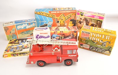 Lot 459 - 1970's-80 boxed and unboxed Toys including Sindy Action Man Matchbox Lego and other manufacturers (7)