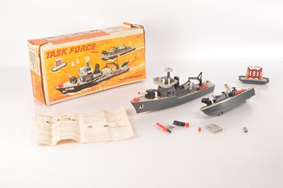 Lot 460 - Topper Toys Made in England Task Force Set in original box