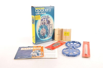 Lot 482 - Meccano boxed Clock Kit 2 with chime (qty)