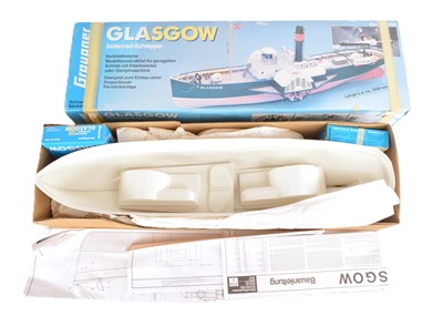 Lot 534 - Graupner 'Glasgow' Paddle Steamer Kit