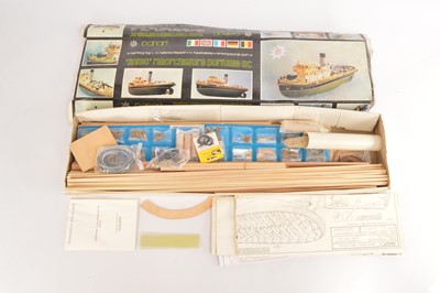 Lot 540 - Panart Italy 1/30 Scale Berthing Tug wooden kit for RC Control