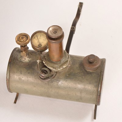 Lot 550 - A large circa 1935 live steam powered model of a London Steam Pleasure Launch 'Dauntless (London)