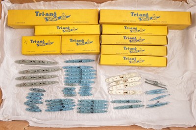 Lot 562 - Tri-ang Minic boxed and unboxed 1/1200 Navy Vessels (55+)