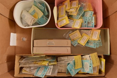 Lot 576 - Very large collection of ready made and unmade Fleetline 1/1200 scale World Navies Waterline ship models and kits including Harbour Accessories (90+)