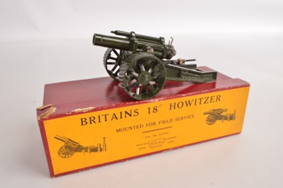 Lot 626 - Boxed Britains 2107 18inch Howitzer - Mounted for Field Service