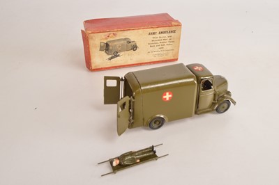 Lot 629 - Britains boxed 1512 Army Ambulance - post WW2 round-nose version