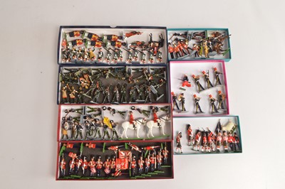 Lot 633 - A lot of Britains New Metal loose sets of soldiers (120)