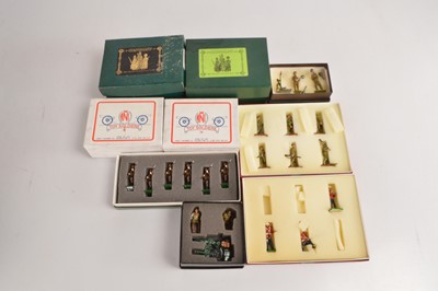 Lot 636 - New Metal Toy Soldiers by various makers including Kingcast and ANI Toy Soldiers USA  (8 boxed sets)
