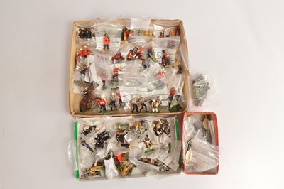 Lot 638 - A lot of loose but bagged Kingcast figures (82 figures plus spares)