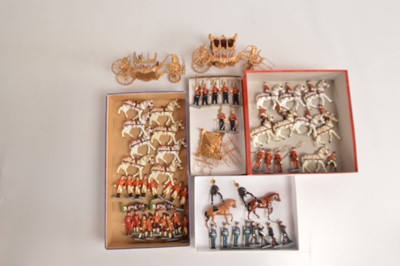 Lot 644 - A lot of loose Britains models from the Golden Jubilee series  (56)