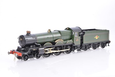 Lot 510 - 0 Gauge Finescale JLTRT kitbuilt BR green Mitchell design Castle Class 4079 'Pendennis Castle' Locomotive and Tender