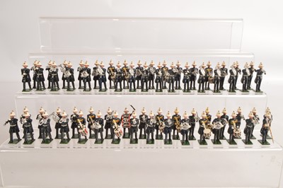 Lot 654 - Blenheim Military Models 65pce Royal Marines Band (65)