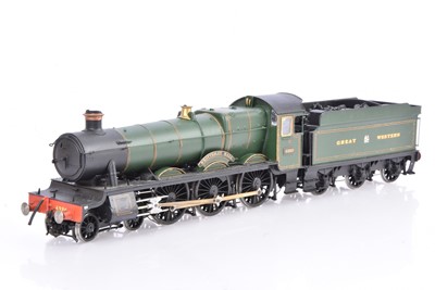 Lot 511 - 0 Gauge Finescale kitbuilt Hall Class 4980 'Wrottesley Hall' Locomotive and Tender