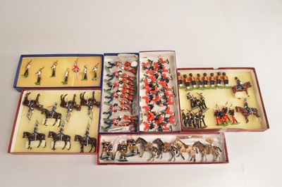 Lot 655 - Military figures by various makers including Steadfast and HM of GB (87)