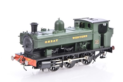 Lot 513 - 0 Gauge Agenoria Models Finescale kitbuilt GWR green 0-6-0 Pannier Tank No 29