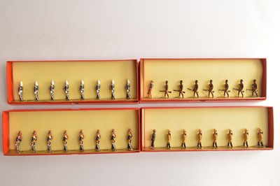 Lot 680 - Nostalgia 8pce sets in original red boxes comprising N319 Prince Alfred's Own Cape Town Cavalry 1860