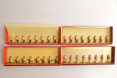 Lot 693 - Nostalgia 8pce sets in original red boxes comprising N287 Trinidad Light Horse 1897
