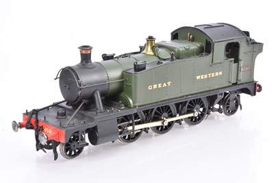 Lot 515 - 0 Gauge Finescale kitbuilt BR green 4575 Class 2-6-2 Prairie Tank 4588