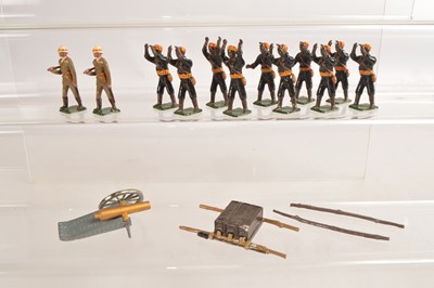 Lot 701 - Nostalgia set N159 Rait's Artillery Ashanti War Africa 1874 with additional officer figure
