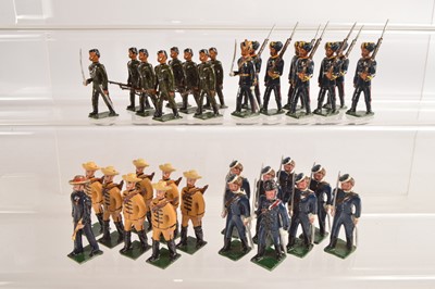 Lot 704 - Nostalgia loose 8pce sets comprising N23 The 6th Gurkha Rifles