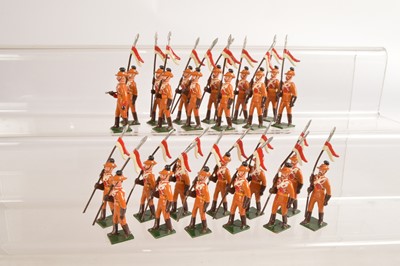 Lot 712 - Nostalgia loose set N291 New South Wales Lancers Australia 1900 with 16 extra ORs with lances