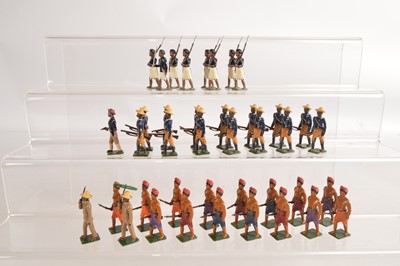 Lot 713 - Nostalgia loose 8pce sets comprising N54 Fiji Armed Constabulary 1900