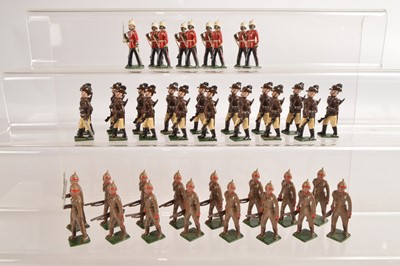 Lot 714 - Nostalgia loose 8pce sets comprising 2 X N168 South Australian Mounted Rifles Q.V.D.J. 1897
