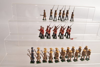 Lot 715 - Nostalgia loose 8pce sets comprising N386 Cape Breton Highlanders Nova Scotia Canada 1894 with additional OR and officer