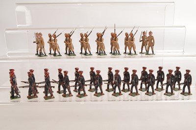 Lot 717 - Nostalgia loose 8pce sets comprising 2 X N26 Coke's Rifles Indian Mutiny 1857 with 6 additional ORs