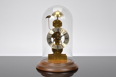Lot 3 - A second half 20th century skeleton style clock