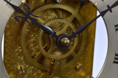 Lot 14 - An early 20th century "Electric Clock" by The Reason MFG Co Ltd