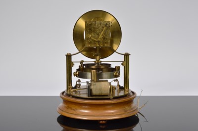 Lot 14 - An early 20th century "Electric Clock" by The Reason MFG Co Ltd