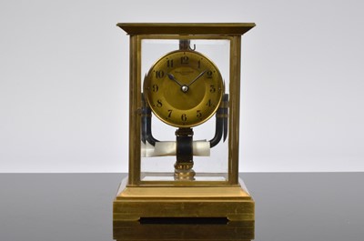 Lot 18 - An early 20th century Bulle Clockette electric mantle clock
