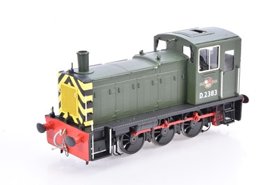 Lot 522 - DJH  K326/C  0 Gauge Finescale RTR Factory Built BR green Class 03 Diesel Shunter D2383