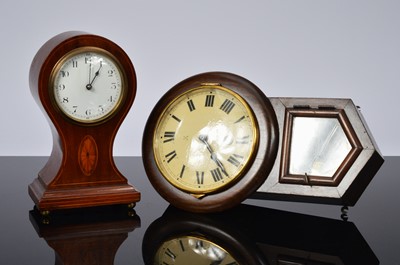 Lot 36 - Two clocks