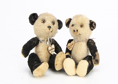 Lot 469 - Two 1930's German panda cubs