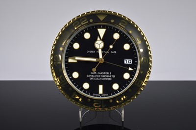 Lot 45 - A modern Dealership style wall clock